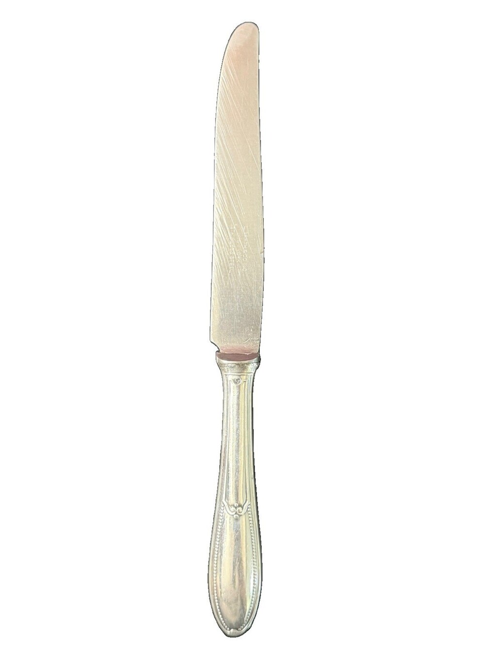 L. Barth & Co Inc New York 90 Silverplate Dinner Knife 9 3/4in Vintage Flatware